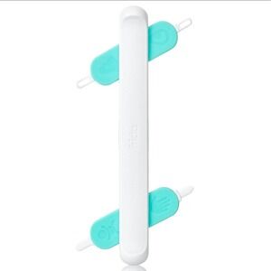 Frida Baby 3-in-1 Nose Ear Nail Picker Tool Infant White Teal with Case